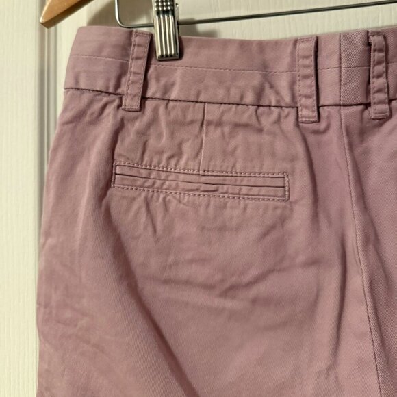 🛍bundle sale🛍J Crew Boutique Chino lilac purple Shorts Size: 2 - Picture 8 of 13